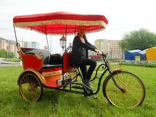 trikolesne kolesarske rikše